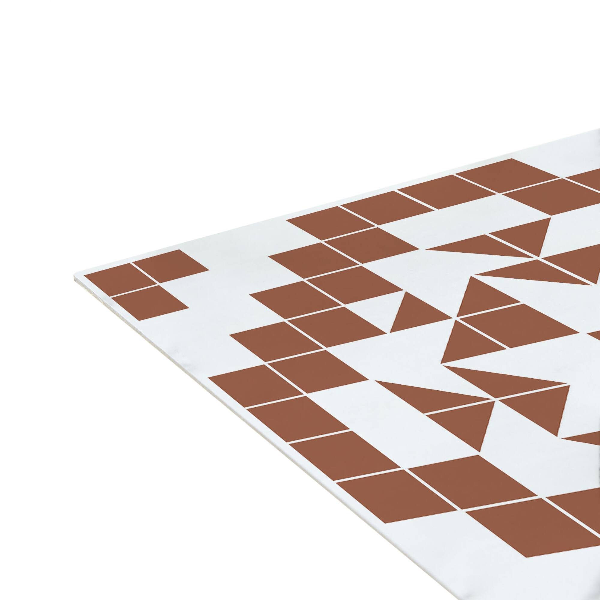 FloorPops Matias Terra Cotta Peel & Stick Floor Tiles